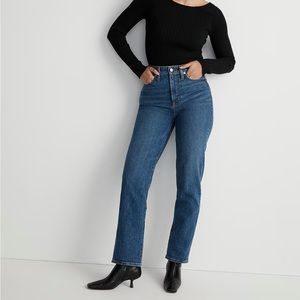 The Curvy Perfect Vintage Straight Jean in Mayfield Wash